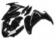 Lojas Carenagens Moto Yamaha FZ6R 2009-2015 - Preto Brilhante Branco