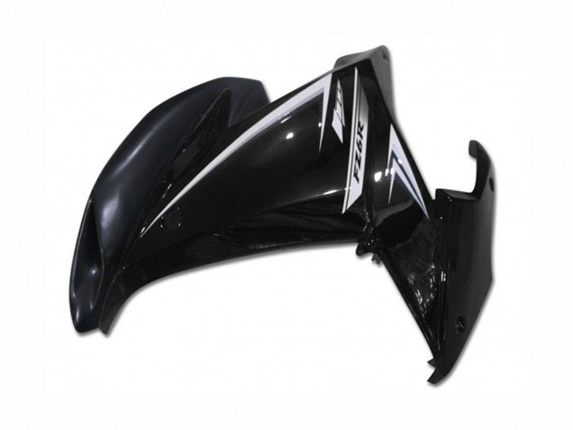 Lojas Carenagens Moto Yamaha FZ6R 2009-2015 - Preto Brilhante Branco