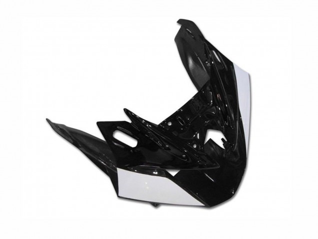 Lojas Carenagens Moto Yamaha FZ6R 2009-2015 - Preto Brilhante Branco