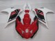 Lojas Carenagens Moto Yamaha FZ6R 2009-2015 - Vermelho Branco Preto 6