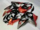 Lojas Carenagens Moto Suzuki GSXR 1000 2009-2016 - Laranja Preto Brilhante