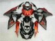 Lojas Carenagens Moto Suzuki GSXR 1000 2009-2016 - Laranja Preto Brilhante