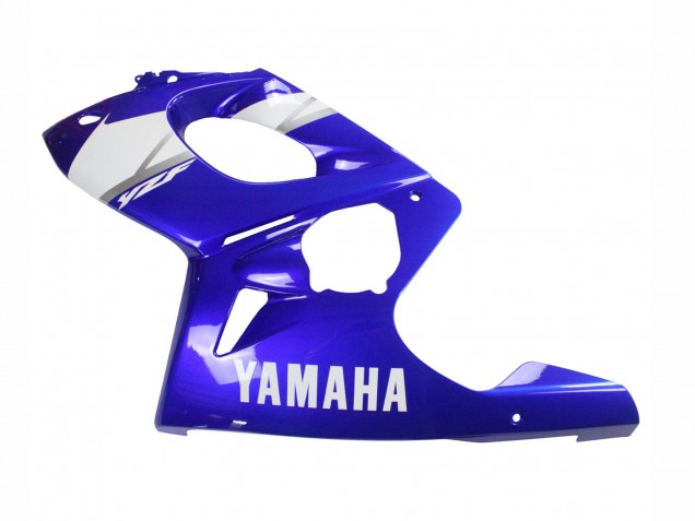 Lojas Carenagem Moto Yamaha YZF600R Thundercat 1996-2007 - Azul Branco Prata