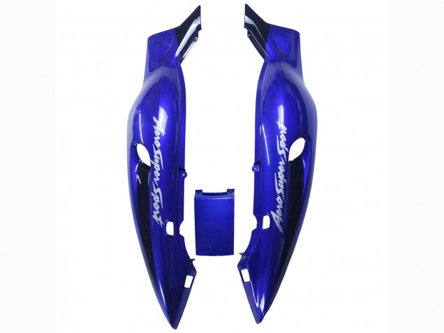 Lojas Carenagens Moto Yamaha YZF600R Thundercat 1996-2007 - Azul Preto Brilhante