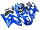 Lojas Carenagens Moto Yamaha YZF600R Thundercat 1996-2007 - Azul Branco Prata