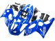 Lojas Carenagens Moto Yamaha YZF600R Thundercat 1996-2007 - Azul Branco Prata