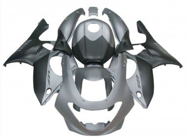 Lojas Carenagens Moto Yamaha YZF600R Thundercat 1996-2007 - Preto Fosco Cinzento