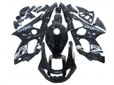 Lojas Carenagens Moto Yamaha YZF600R Thundercat 1996-2007 - Preto Brilhante Branco
