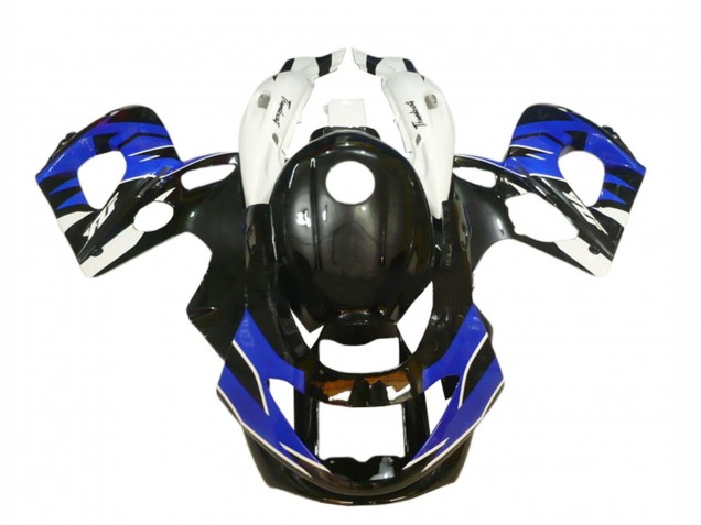 Lojas Carenagens Moto Yamaha YZF600R Thundercat 1996-2007 - Preto Brilhante Azul Branco