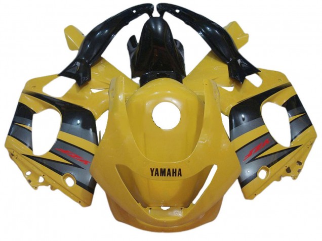 Lojas Carenagens Moto Yamaha YZF600R Thundercat 1996-2007 - Amarelo Cinzento Preto