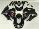 Lojas Carenagem Moto Suzuki GSXR 1000 2009-2016 - Preto Brilhante Preto Fosco