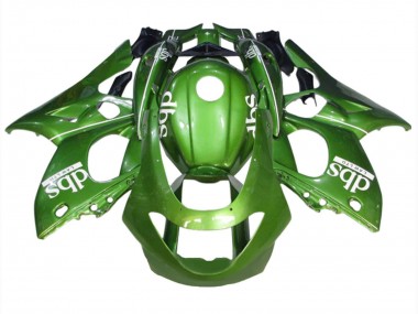 Lojas Kits Carenagem Moto Yamaha YZF600R Thundercat 1996-2007 - Verde Branco