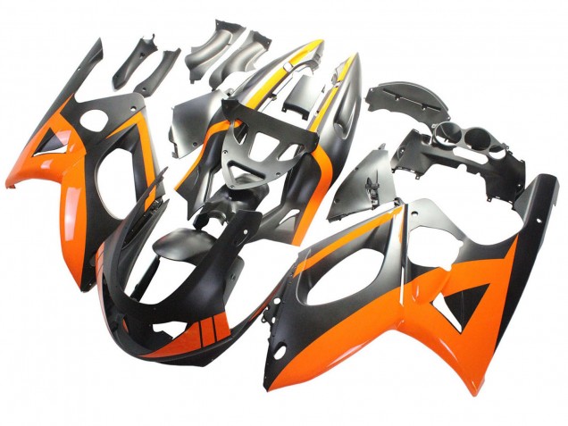 Lojas Carenagens Moto Yamaha YZF600R Thundercat 1996-2007 - Preto Laranja