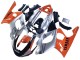 Lojas Carenagens Moto Yamaha YZF600R Thundercat 1996-2007 - Laranja Cinzento Preto Brilhante