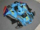 Lojas Carenagens Moto Suzuki GSXR 1000 2009-2016 - Azul Amarelo Rizla 19 Vermelho