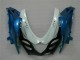 Lojas Kit Carenagem ABS Suzuki GSXR 1000 2009-2016 - Branco Azul Preto