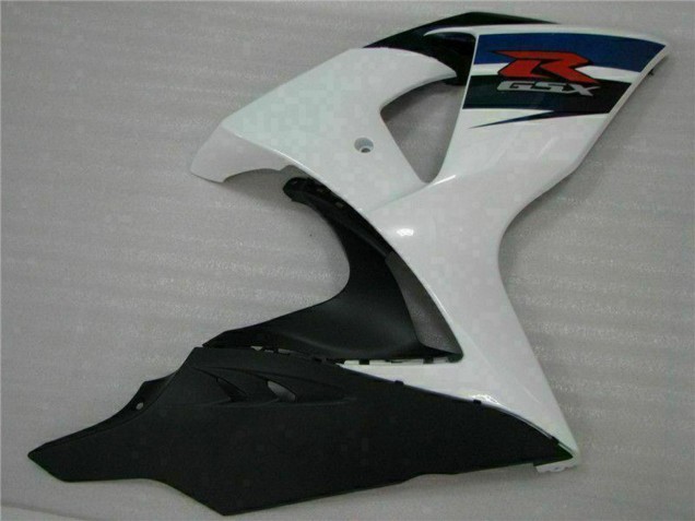 Lojas Kit Carenagem ABS Suzuki GSXR 1000 2009-2016 - Branco Azul Preto