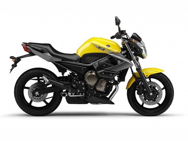 Lojas Carenagens Moto Yamaha XJ6 2009-2012 - Preto Amarelo