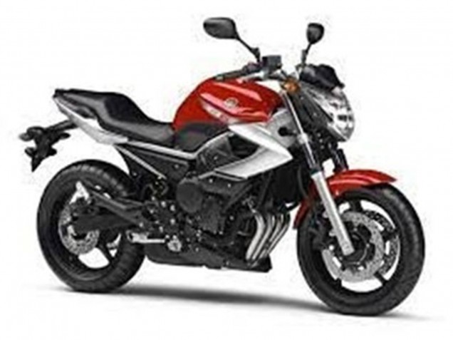 Lojas Carenagens Moto Yamaha XJ6 2009-2012 - Vermelho Prata