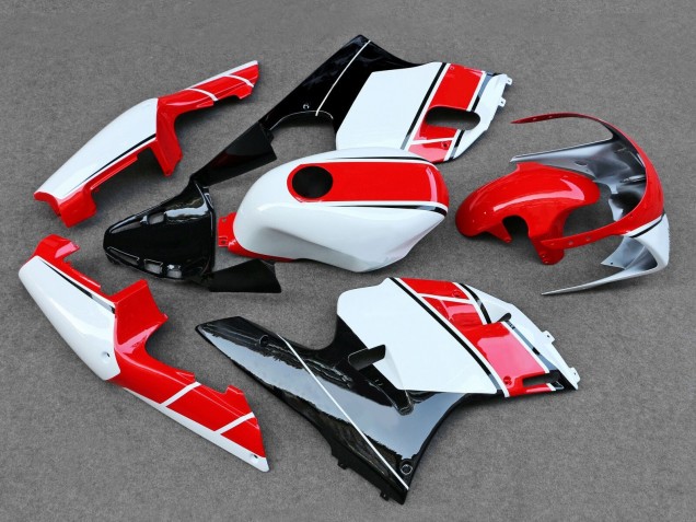 Lojas Carenagens Moto Yamaha TZR250 3XV 1991-1994 - Branco Vermelho Preto