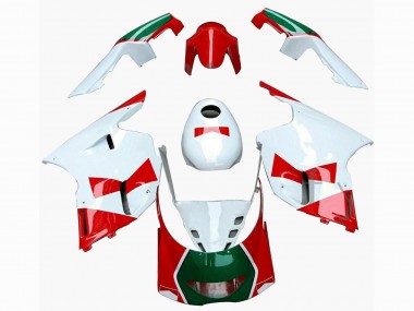 Lojas Carenagens Moto Yamaha TZR250 3XV 1991-1994 - Branco Vermelho Verde