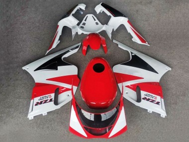Lojas Carenagens Moto Yamaha TZR250 3XV 1991-1994 - Branco Vermelho Preto Corrida