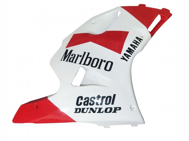 Lojas Carenagens Moto Yamaha TZR250 3XV 1991-1994 - Branco Vermelho Marlboro Castrol Dunlop