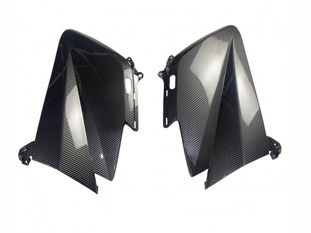 Lojas Carenagens Moto Yamaha TMAX530 2012-2014 - Preto Fibra de Carbono