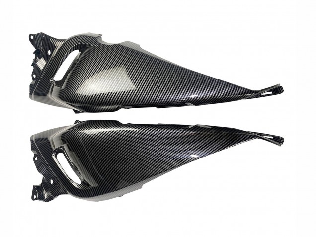 Lojas Carenagens Moto Yamaha TMAX530 2012-2014 - Preto Fibra de Carbono