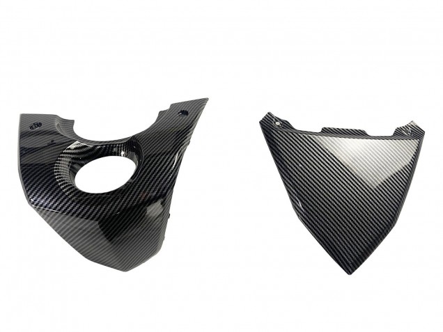 Lojas Carenagens Moto Yamaha TMAX530 2012-2014 - Preto Fibra de Carbono