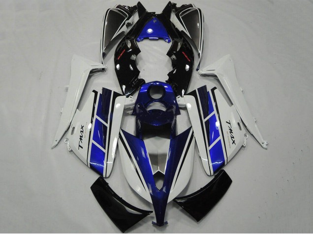Lojas Carenagem Moto Yamaha TMAX530 2012-2014 - Branco Azul Preto