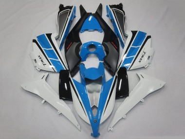 Lojas Carenagens Moto Yamaha TMAX530 2012-2014 - Branco Azul Preto
