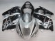 Lojas Carenagens Moto Suzuki GSXR 1300 Hayabusa 1996-2007 - Prata Preto