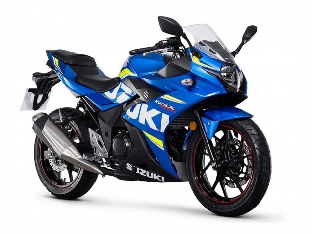 Lojas Carenagens Moto Suzuki GSX250R 2017-2020 - Azul Amarelo