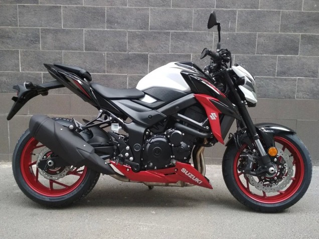 Lojas Carenagens Moto Suzuki GSX-S 750 2017-2022 - Vermelho Branco