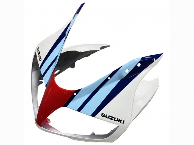Lojas Carenagens Moto Suzuki SV650 2003-2013 - Branco Vermelho Azul Martini