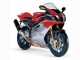 Lojas Carenagens Moto Aprilia RSV1000 2003-2006 - Branco Vermelho Preto