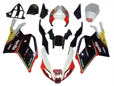 Lojas Carenagens Moto Aprilia RSV1000 2003-2006 - Branco Preto Vermelho Amarelo 58