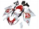 Lojas Carenagens Moto Aprilia RSV1000 2003-2006 - Branco Vermelho Lucky Strike Motul 34