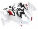 Lojas Carenagens Moto Ducati Panigale V2 2020-2024 - Branco Vermelho Preto Fosco