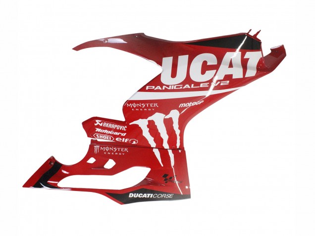 Lojas Carenagens Moto Ducati Panigale V2 2020-2024 - Vermelho Preto Brilhante Monstro Corse