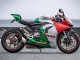 Lojas Carenagens Moto Ducati Panigale V2 2020-2024 - Prata Vermelho Verde