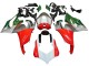 Lojas Carenagens Moto Ducati Panigale V2 2020-2024 - Prata Vermelho Verde