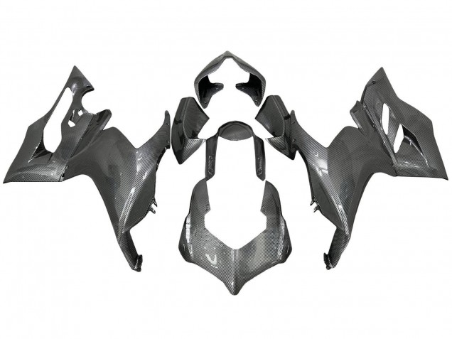 Lojas Carenagens Moto Ducati Panigale V2 2020-2024 - Preto Fibra de Carbono Estilo