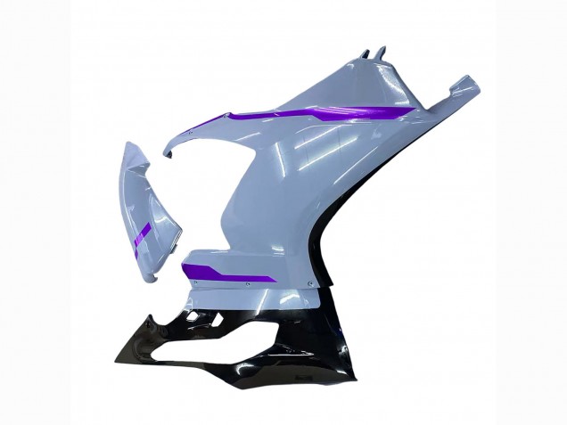 Lojas Carenagens Moto Ducati Panigale V2 2020-2024 - Cinzento Brilhante Roxo Preto Brilhante