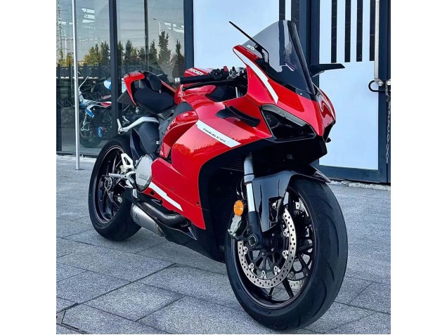 Lojas Carenagens Moto Ducati Panigale V2 2020-2024 - Vermelho Branco