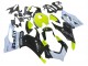 Lojas Carenagens Moto Ducati Panigale V2 2020-2024 - Branco Verde Limão Preto Brilhante Stein Dinse VR 46