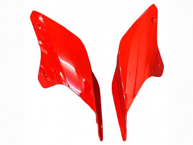 Lojas Kits Carenagem Moto Ducati Panigale V2 2020-2024 - Branco Vermelho Preto Brilhante