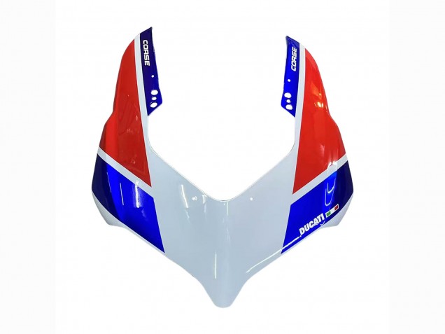 Lojas Carenagens Moto Ducati Panigale V4 V4S 2018-2019 - Branco Prata Vermelho Preto Brilhante