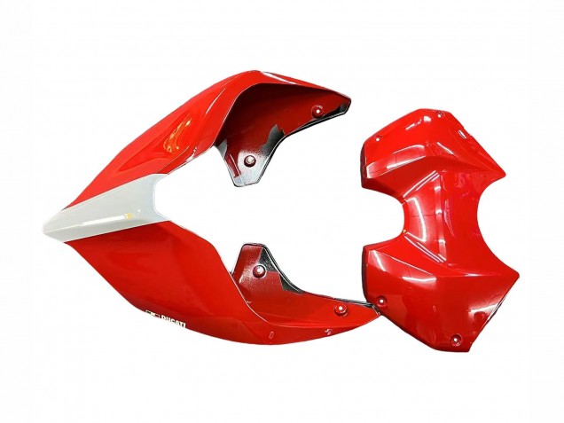 Lojas Carenagens Moto Ducati Panigale V4 V4S 2018-2019 - Branco Prata Vermelho Preto Brilhante